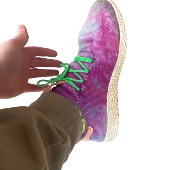 Adidas X Pharrell Williams Hu Holi Tie Dye Shoes Size 11 - Picture 14 of 15